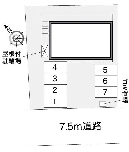 ★手数料０円★仙台市泉区南光台２丁目　月極駐車場（LP）